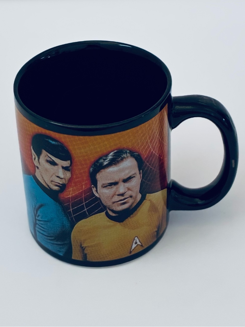 Star Trek Captain Kirk and Mr Spock Warp Speed 12oz Ceramic Coffee Mug
